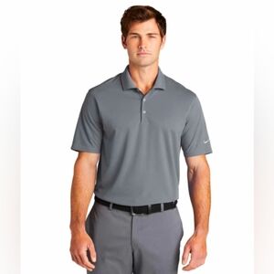Men's Nike Dri-fit Polo light gray